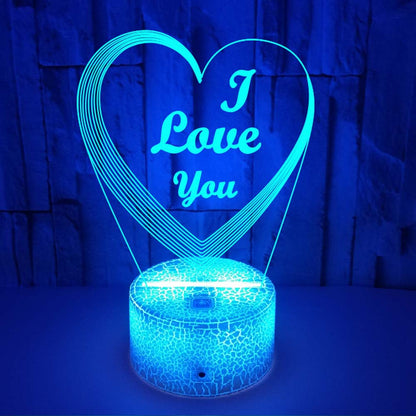 Colorful 3D Lamp Creative Touch